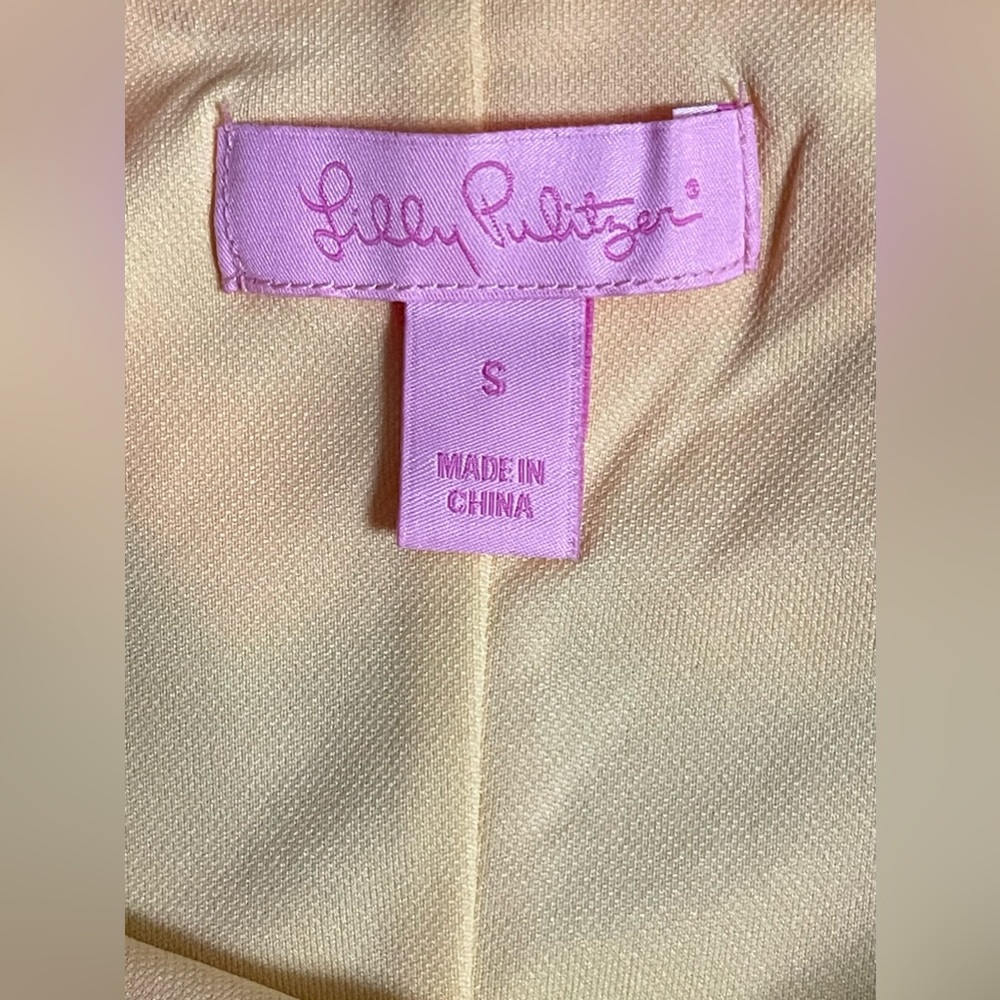 Lilly Pulitzer Pastel Color Layla Chevron Print Knit Dress Size Small - Picture 6 of 8